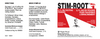 This is an image of the product label in detail Stim-Root No. 1 .