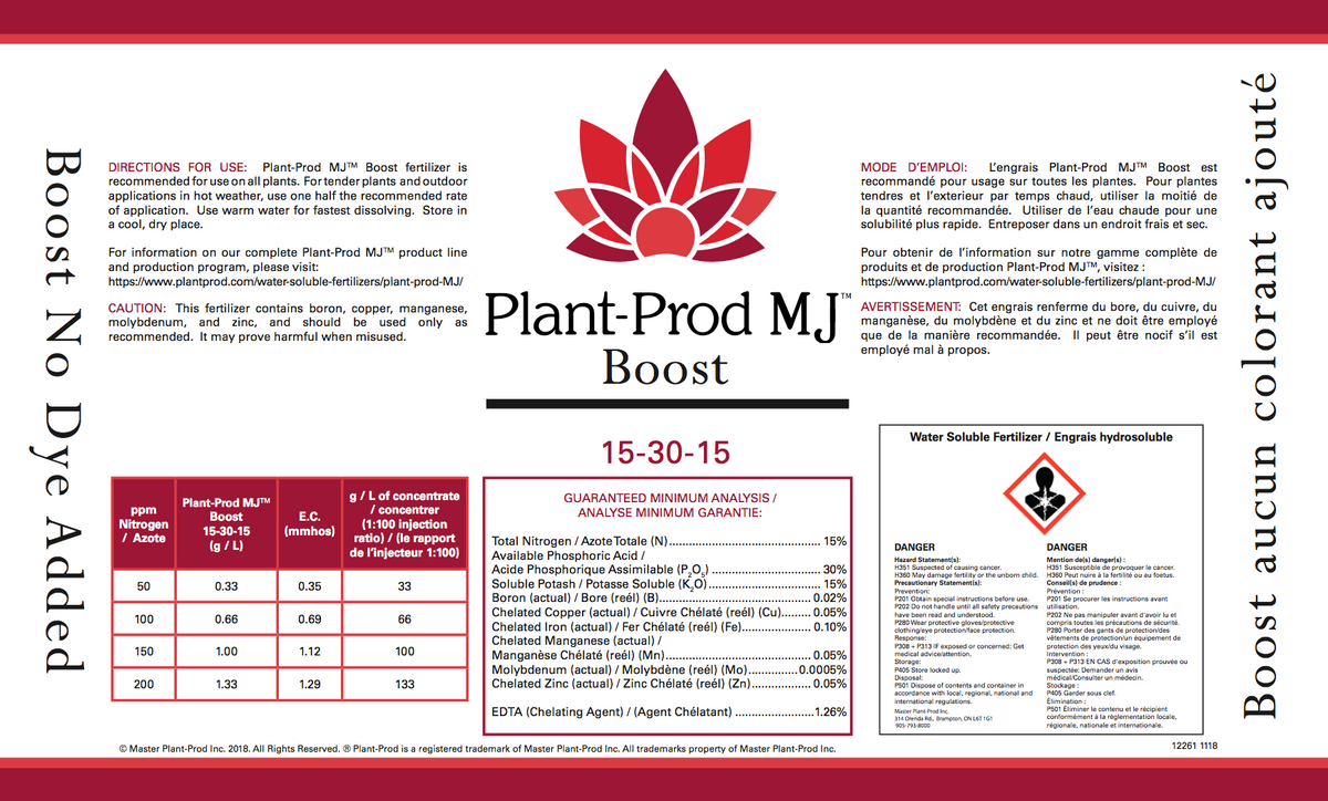 where to buy plant-prod fertilizer Plant-Prod MJ Boost – HYDROTECH HYDROPONICS
