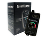 SpeedMaster Fan Speed Controller. This is an image of the product out of the package beside the box the box is black in colour with an image of the control. 