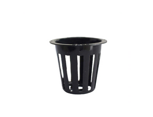 2" Mesh Pot with extended lip and rectangular cutouts sides