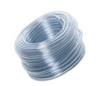 Air Line. Clear Marina AirLine tubing shown neatly coiled on a white background. Ideally for use with airstones, air-actuated ornaments and air-driven filters. The Marina Airline tubing is designed to remain supple and retain its shape.