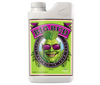 Advanced Nutrients Big Bud. A Liquid fertilizer bloom booster (0-1-3) in a white rectangular bottle with a small cap. Bottle has a photo of a smiling green bud with glasses. 
