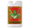 Advanced Nutrients Bud Ignitor, white rectangular bottle with a red and yellow label in a Greek mythology style, image of a green character with a lightning bolt in one hand and a wheat sheath in the other. 