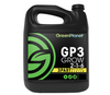 GreenPlanet GP3 Grow (2-1-6) is part of a 3 Part nutrient system. This unrivaled 3 part nutrient system consists of a combination of all primary, secondary and micronutrients in three separate formulas: Grow, Micro, and Bloom.This product comes in a black jug with a black,green and yellow label. 