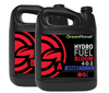 GreenPlanet Hydro Fuel Bloom A (0-4-5) & B (4-0-3) is a Professional hydroponic 2-part nutrient for your plants. A ready-to-use nutrient solution is made by diluting the A&B concentrates with the suggested amounts of water. These products come in two black jugs with a top handle, red, black and purple label.