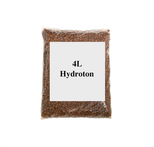 Hydroton (4L) or Leca is an incredibly resourceful growing material. It is derived from clay, and clay is renewable and plentiful, making Hydroton a premium medium due to its ecologically sustainable quality. This product comes in a clear package with a white label, the product is shown through the bag, clay in colour.