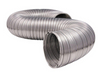 Flexible ducting facilitates routing exhaust lines. Minimizes echoes associated with rigid ducting. Comes in 25' lengths. 