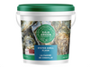 Gaia Green Oyster Shell Flour is a renewable alternative to mined limestone with a comparable capacity for ameliorating soil acidity. This product comes in a white tub with a green lid with images of oyster shells.